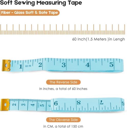 iBayam 2 Pack Tape Measure Measuring Tape - Image 3