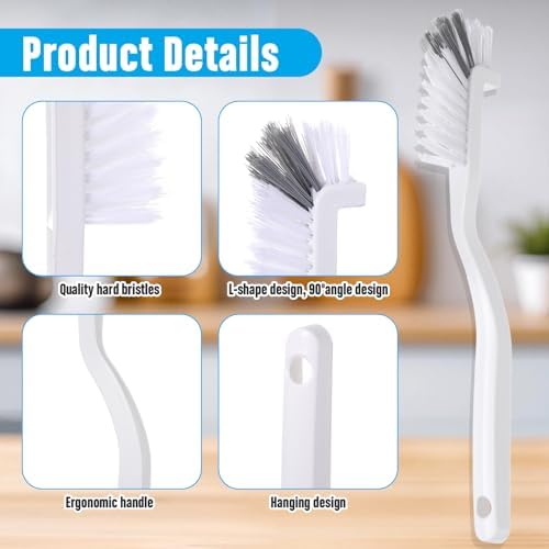 150 Pcs Dish Brush Right Angle Kitchen Scrub Bottle Bathroom Brush Sink - Image 3