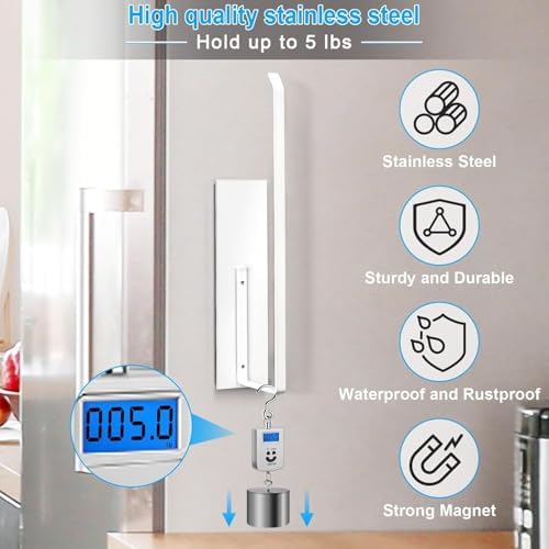 Paper Towel Holder Magnetic, Magnetic Paper Towel Holder - Image 5