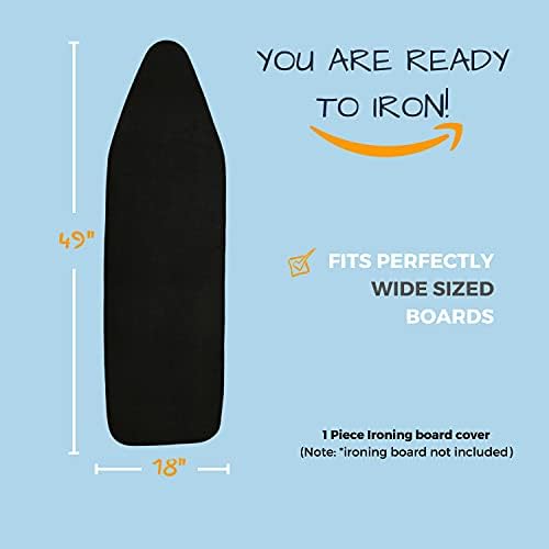 SAVUK Ironing Board Cover and Pad, Extra Wide, Adjustable Elastic Edge Fit - Image 6