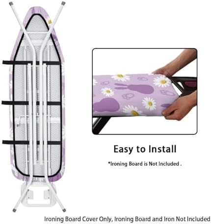 Bunny Ironing Board Covers Daisy Ironing Board Covers Easter Standard Size - Image 4