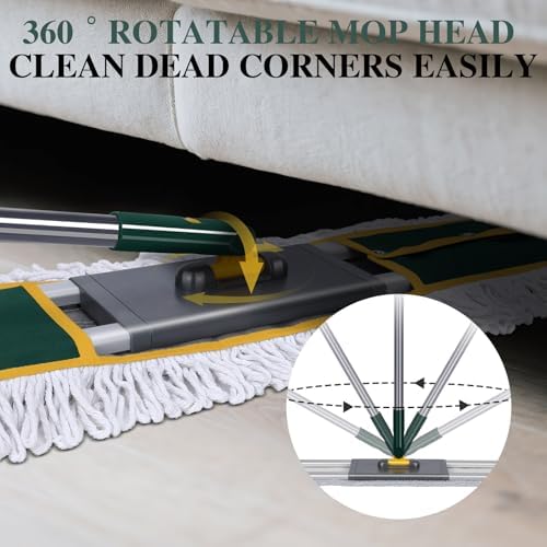 Masthome 36" Commercial Dust Mop, Heavy Duty Industrial mop - Image 4