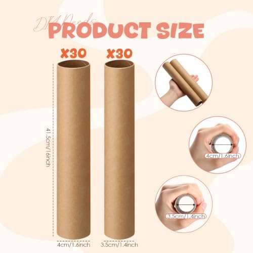 MotiMind 60 Pcs Cardboard Tubes - Image 2