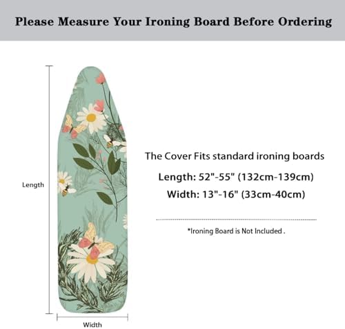 Ironing Board Cover 12x42 Extra Wide Ironing Board Pad Covers Table Top Home - Image 5