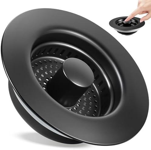 TGOSOMT Kitchen Sink Drain Strainer Stopper, Anti-Clog & Quick Drain by TGOSOMT%C2%AE