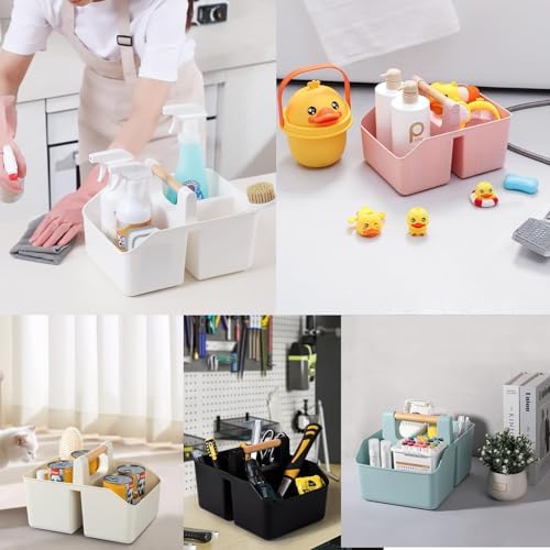 rejomiik Plastic Shower Caddy, Portable Basket - Image 6