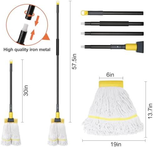 KeFanta Commercial Mop Heavy Duty Industrial Mop - Image 5