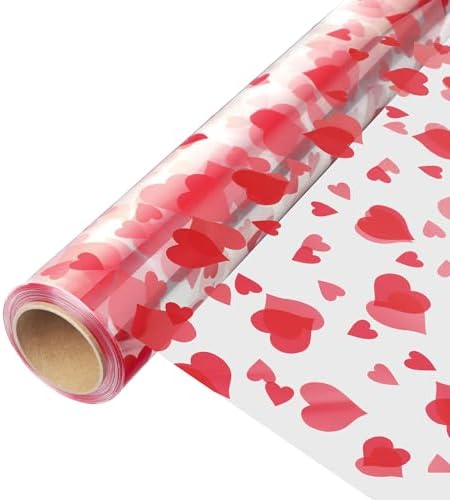 JOYIT 100ft Clear Cellophane Wrap Roll by JOYIT
