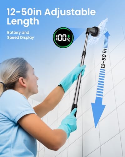 Leebein Electric Spin Scrubber, Cordless Cleaning Brush - Image 4