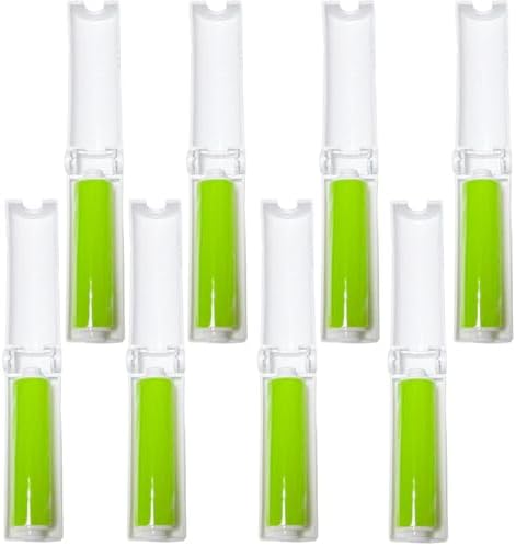 Mini Reusable Lint Roller 8 Pack, Washable Sticky Lint Roller Portable Travel by MUEDRT