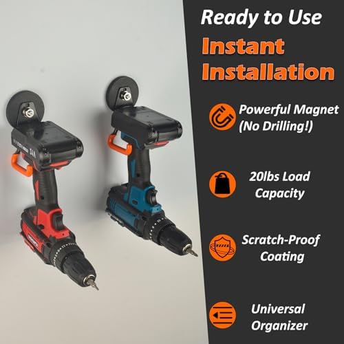 MUTUACTOR Updated Strong Magnetic Hooks, 20lbs Powerful Storage Tool Hooks - Image 3