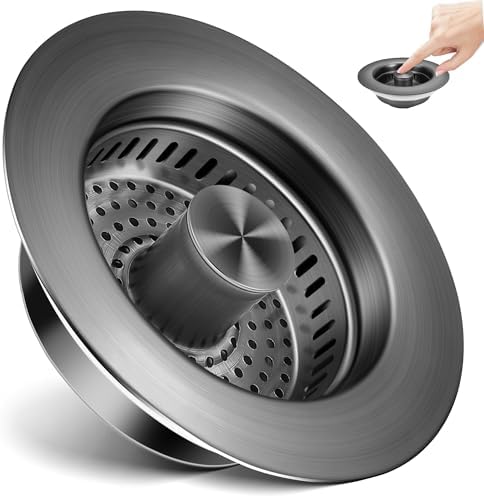 TGOSOMT Kitchen Sink Drain Strainer Stopper, Anti-Clog & Quick Drain by TGOSOMT%C2%AE