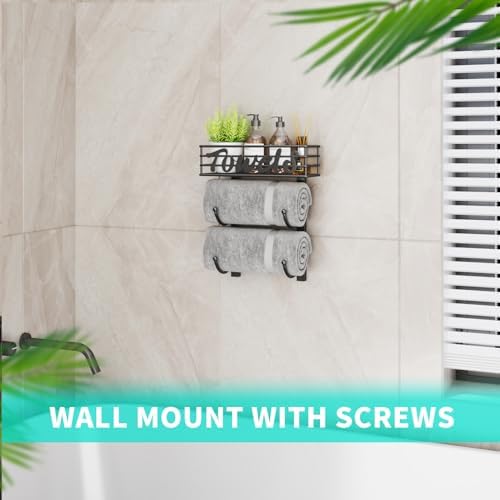 HapiRm Towel Racks for Bathroom Storage - Image 5