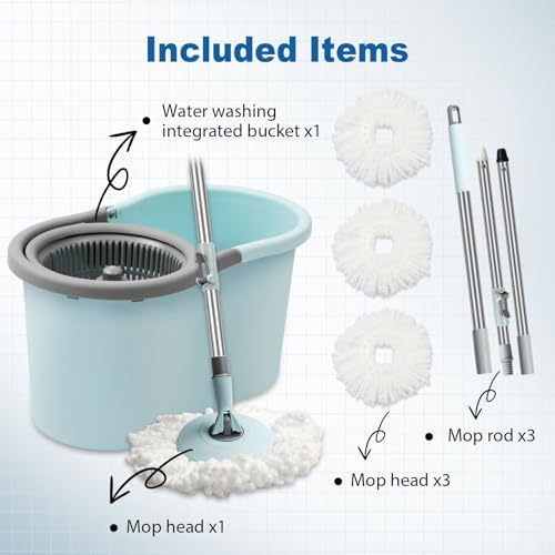 Spin Mop and Bucket, Mop and Bucket - Image 6