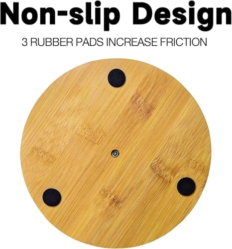 Wooden Paper Towel Holder Countertop, Kitchen-Towel-Holder FreeStanding - Image 5
