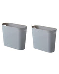 Bathroom Small Trash Can, 3 Gallon Slim Plastic by Unknown