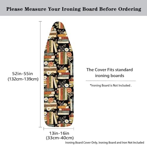 Books Daisy Ironing Board Cover Fits Botanical Wildflwoer Standard Large Boards - Image 3