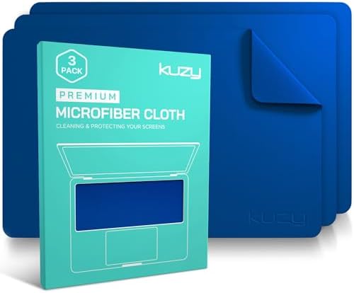 Kuzy 3 Pack Premium Microfiber Cleaning Cloth by KuzyProducts