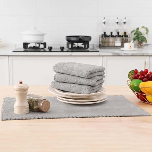 Homaxy Super Soft 16 Pack Coral Velvet Dish Cloths - Image 6