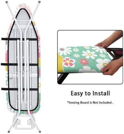 Daisy Floral Ironing Board Cover - Image 5