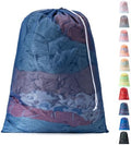 1 Pack Mesh Travel Laundry Bag 28" x 40"Extra Large Dirty Clothes Organizer by Unknown