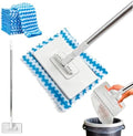 Hands Free Flat Disposable Lazy Mop, Snap Grip Mini Mop by Unknown