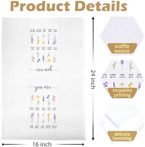 Floral Christian Kitchen Towels - Image 5
