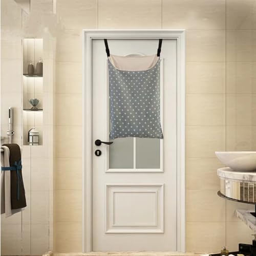 Adjustable Space Saving Door Hanging Laundry Hamper Bag Dorm Laundry Bag - Image 6