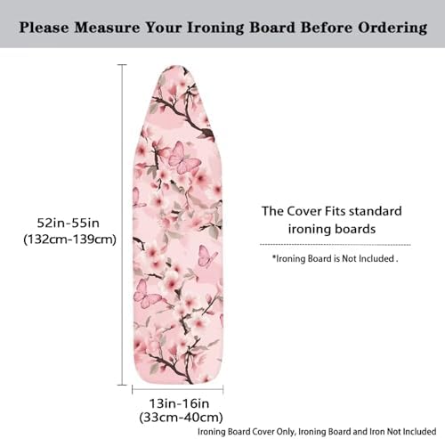 Butterfly Peach Blossom Iron Board Cover - Image 5