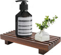 Kitchen Sink Tray for Bathroom Counter Decorative Wooden Riser Soap Holder by Renawe