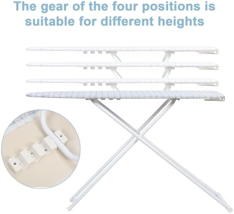 43" x 13" Ironing Board Height Adjustable Iron Board, Heavy Duty Ironing Board - Image 2