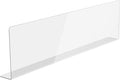 Acrylic Sink Splash Guard, Highly Transparent Fixed Splash Guard by Donkiyana