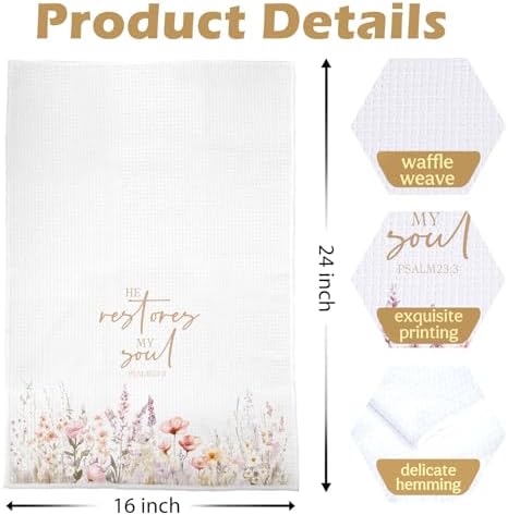 Wildflower Christian Kitchen Towels - Image 5