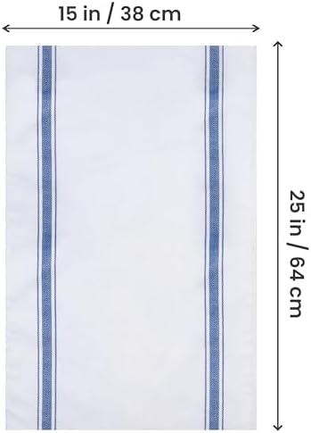 Utopia Towels Blue Dish Towels 100% Ring Spun Cotton - Image 2