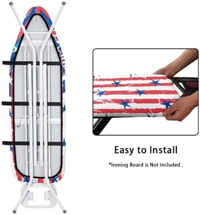 USA Flag Ironing Board Cover Standard Size 15x54 inch Ironing Board Cover - Image 4