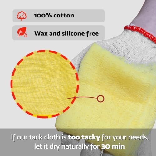 S&F STEAD & FAST Tack Cloth, 6 Pack, - Image 5