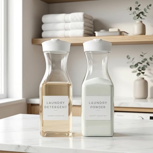5+2 Pack Laundry Pods Containers & Dryer Sheet Holder & Laundry Detergent - Image 5