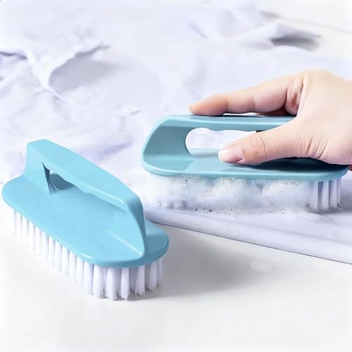 Generic Blue 1 Pack Laundry Brush Shoe Brush Shoe Cleaning Brush Scrub Brush - Image 3