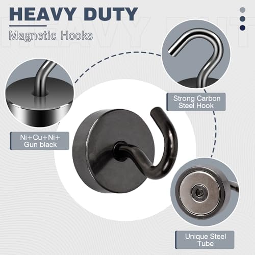 Neosmuk Magnetic Hooks Steel Tube Design - Image 5