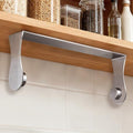 Paper Towel Holder Under Cabinet, Wall Mount, Stainless Steel by Smipam