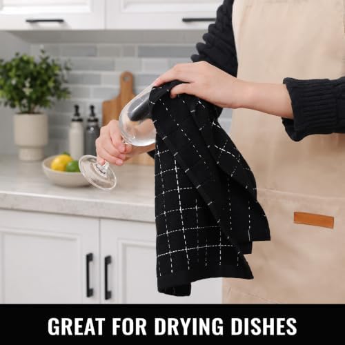 Kitinjoy 100% Cotton Terry Kitchen Towels, 13”x 28” - Image 6