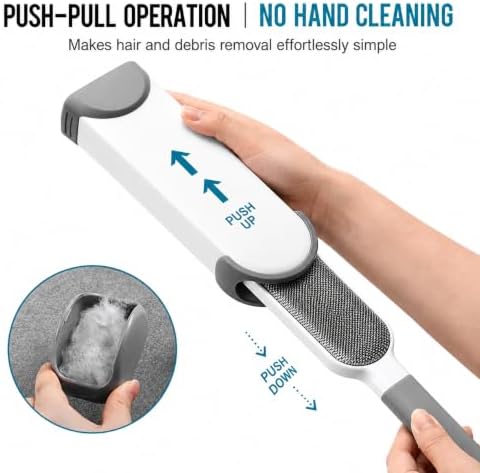 Pet Hair Remover Brush Set for Dog & Cat Hair, Reusable Lint Roller, - Image 3