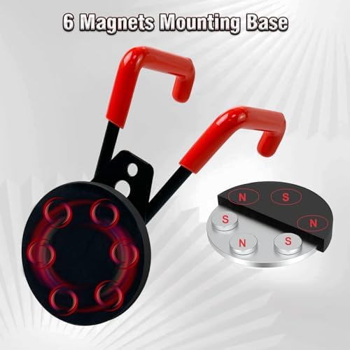2-Pack Medium Heavy Duty Magnetic Hooks - Image 4