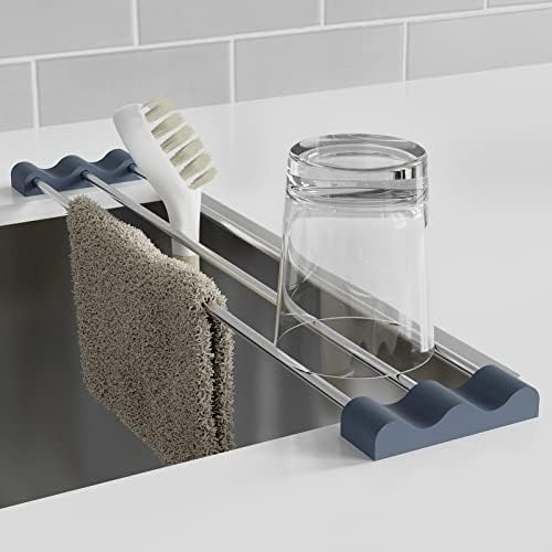 Tomorotec Adjustable Over-The-Sink Kitchen Rack, Deep Gray by Tomorotec