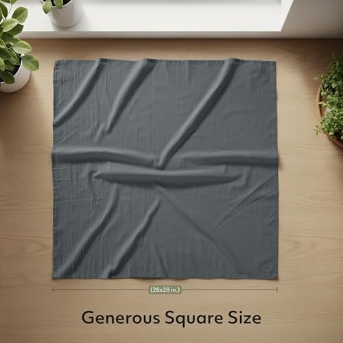 Utopia Kitchen Light Grey Flour Sack Towels 100% Cotton Tea Towels - Image 2