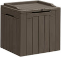 Greesum 31 Gallon Resin Deck Box All Weather Outdoor Storage Boxes by BuynowfromGreesum