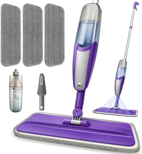 Spray Mop for Hardwood Floors Cleaning by EasyCleaningHappyLife