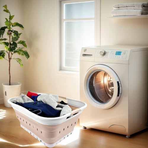 SAMMART 42L Collapsible Plastic Laundry Basket - Image 3