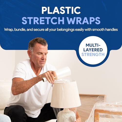International Plastics Co. 5" Plastic Stretch Film Wrap - Image 3