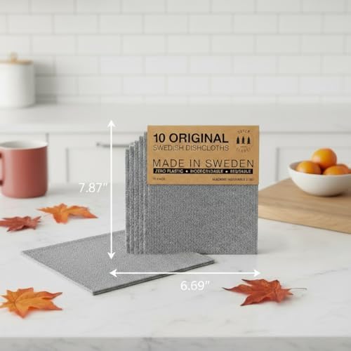 SUPERSCANDI 10 Pack Swedish Dishcloths - Image 3